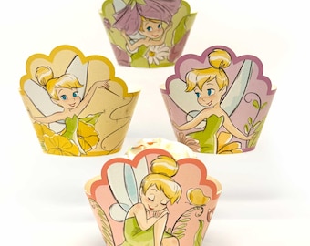 Tinker Bell Blossom Cupcake Wrappers (Pack of 12)