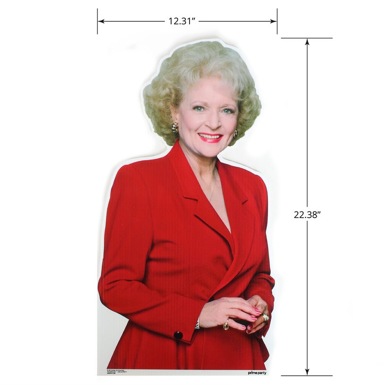 A Dozen Red Roses Golden Girls Yard Signs Betty White Gift Etsy