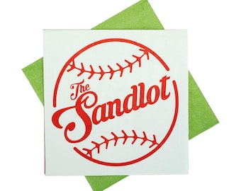The Sandlot Beverage Napkins (Pack of 16) | Baseball Party Napkins | Little League Birthday Decorations | Sandlot Party Supplies