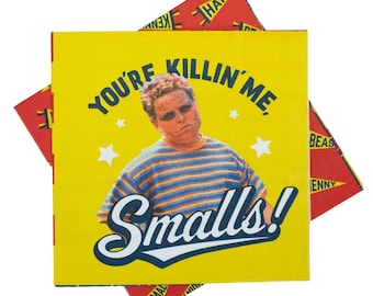 The Sandlot Lunch Napkins (16 Pack) Baseball Party Napkins | Little League Birthday Decorations | Father's Day & 4th of July Party Supplies