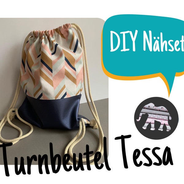 DIY Nähset Turnbeutel Tessa