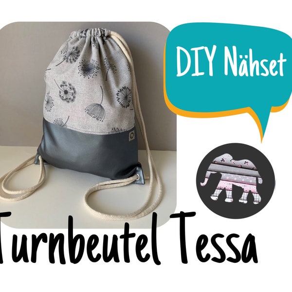 DIY Nähset Turnbeutel Tessa