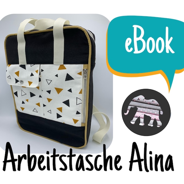 eBook work bag Alina with laptop compartment