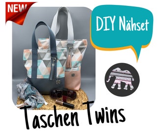 DIY Nähset Taschen Twins, Maxi und Mini