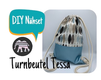 DIY Nähset Turnbeutel Tessa