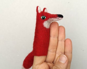 Fingerpuppe roter Fuchs