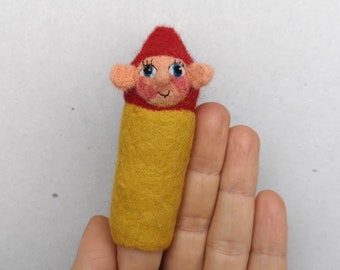 Fingerpuppe gelber Zwerg