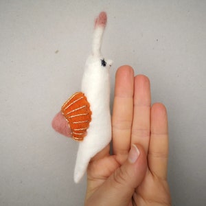 Fingerdocka snigel med hus