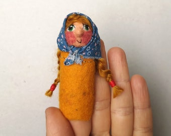 Fingerpuppe Gretel