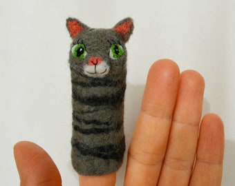 Fingerpuppe Katze