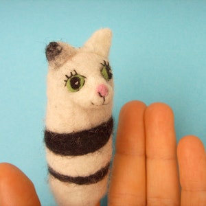 Fingerpuppe Katze Bild 2