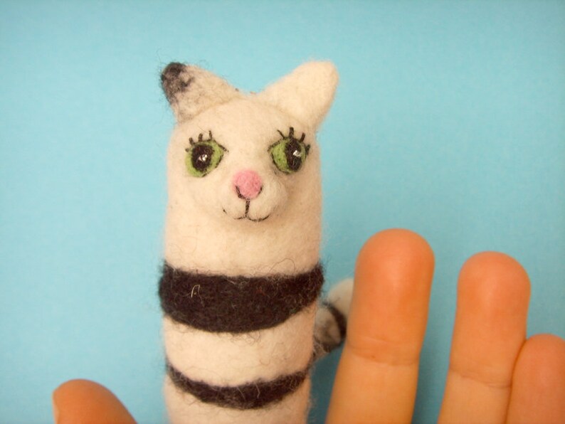 Marionnette de doigt chat image 3