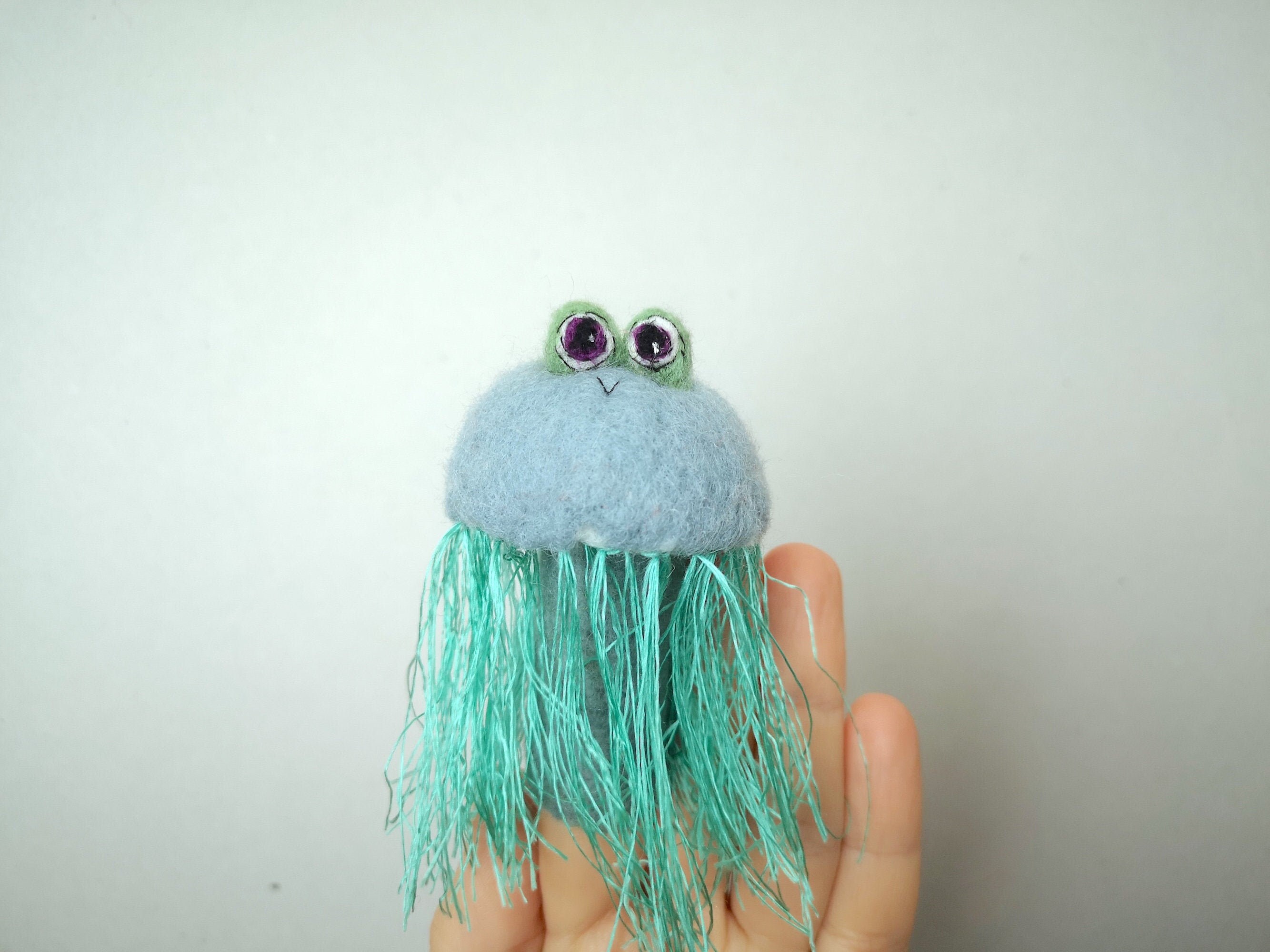 finger puppet jellyfish