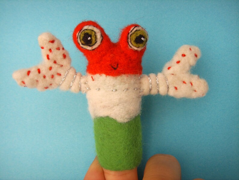 finger puppet italian crab image 3