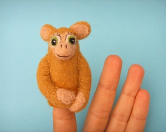 Fingerpuppe kleiner Affe Sabia