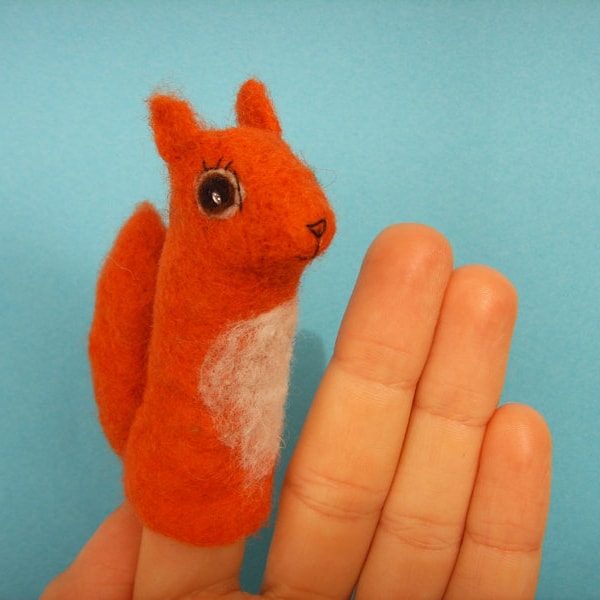 Fingerpuppe Eichhörnchen