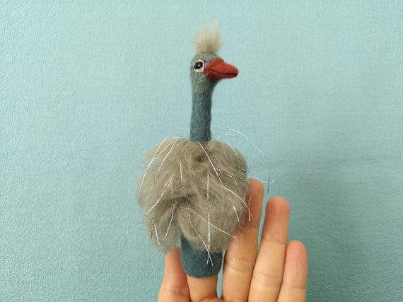 Ostrich hotsell hand puppet