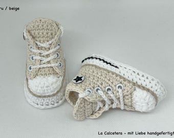 Turnschuhe Sneakers ecru, beige