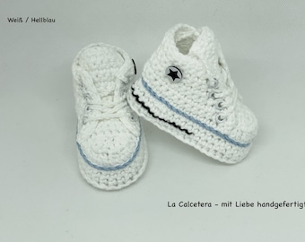 Babybooties, Sneakers, Trainers white Blue