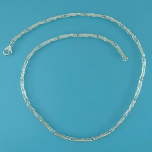 Necklace, silver chain, 42 cm chain, handmade, unique