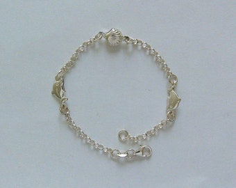 Armband "Aus dem Meer" in Silber