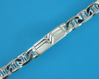 Bracelet in fantasy style sterling silver
