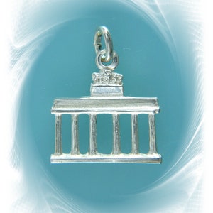 Silver pendant &quot;Brandenburg Gate&quot;, pendant, chain pendant, silver pendant
