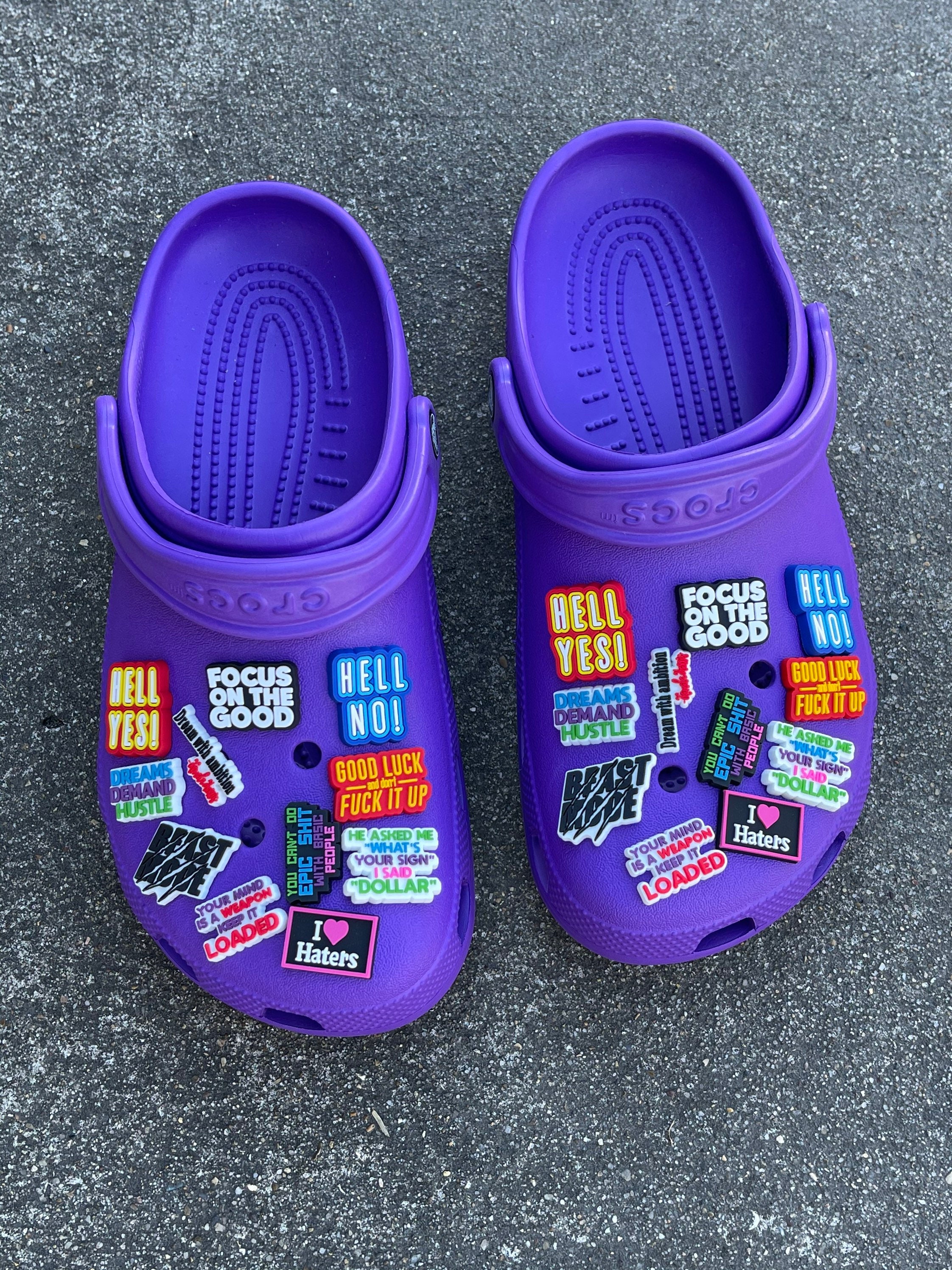 Croc Charms Sayings Shoe Charms Quote Charms Motto Etsy