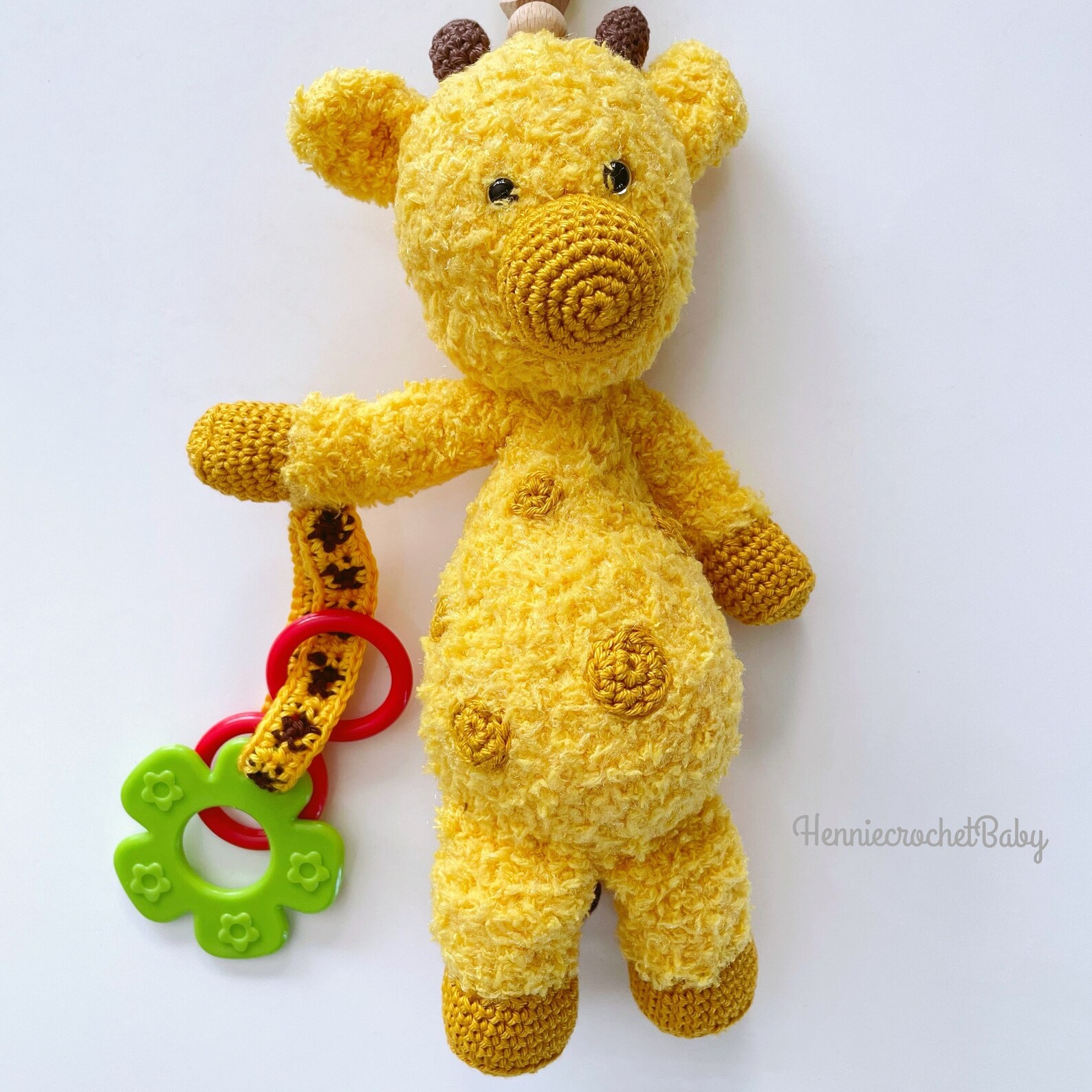 CuddleGiraffe | Baby-Hängerasseln Spielzeug