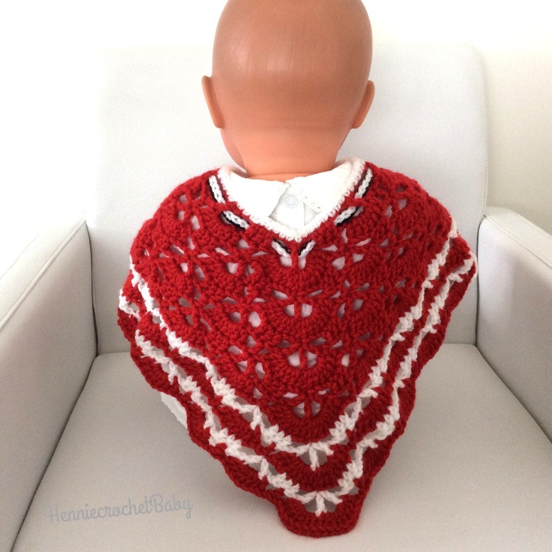 newborn gift baby clothes 0-6 months baby gift poncho photo shoot baby shower gift girl crocheted girls poncho Baby poncho crocheted