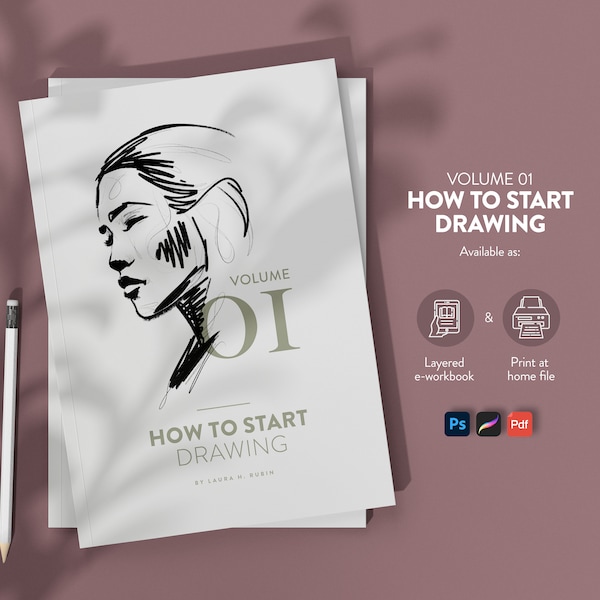 How to Start Drawing | e-Workbook Vol. 01