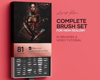Complete Brush Pack with all my 81 Procreate Brushes
