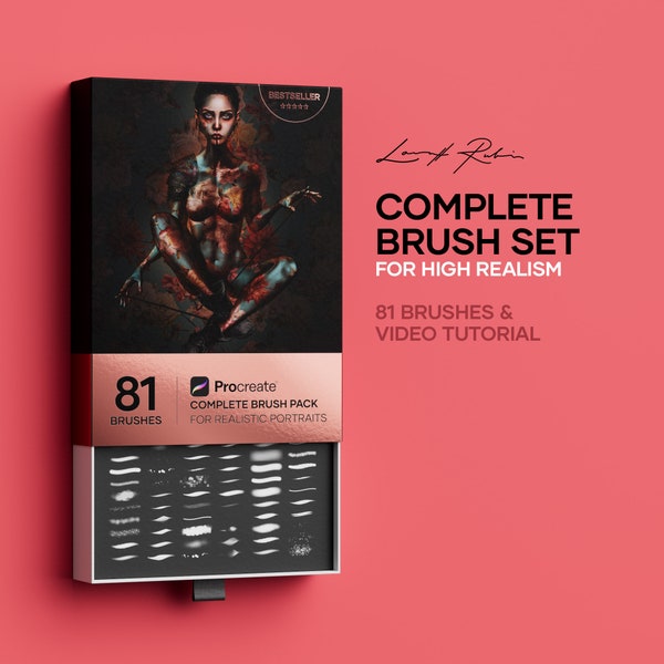 Complete Brush Pack with all my 81 Procreate Brushes