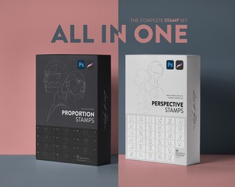 All in One | Proportion & Perspective Stamp Set