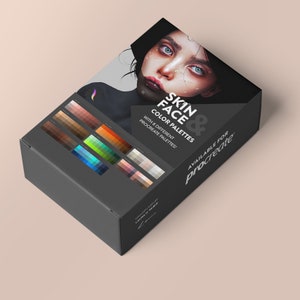 Skin and Face Color Palette