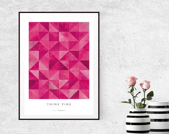 Print "THINK PINK"