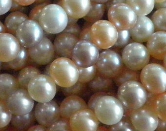 Perles de Culture - Fils de 75 perles - Rondes