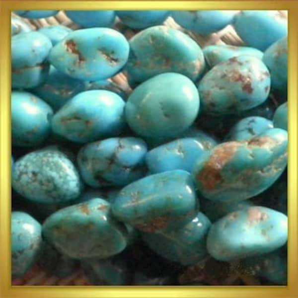 Turquoise-Fils de perles-Baroques/Nuggets