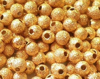 Sets aus Perlen granitierten-goldenen oder mehrfarbigen Perlen