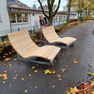 Forest Sofa Sky Lounger Garden Relaxation Lounger image 7