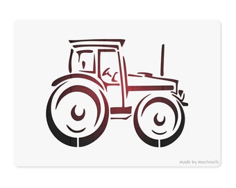 Tractor Stencil Reusable