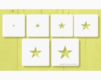 STAR Stencil 6Pack Reusable