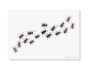 Ant, Trail of Ant Stencil Reusable
