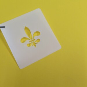 Fleur de Lys Stencil 6Pack Reusable image 6