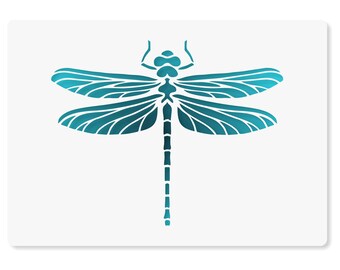 Dragon-fly Stencil A4