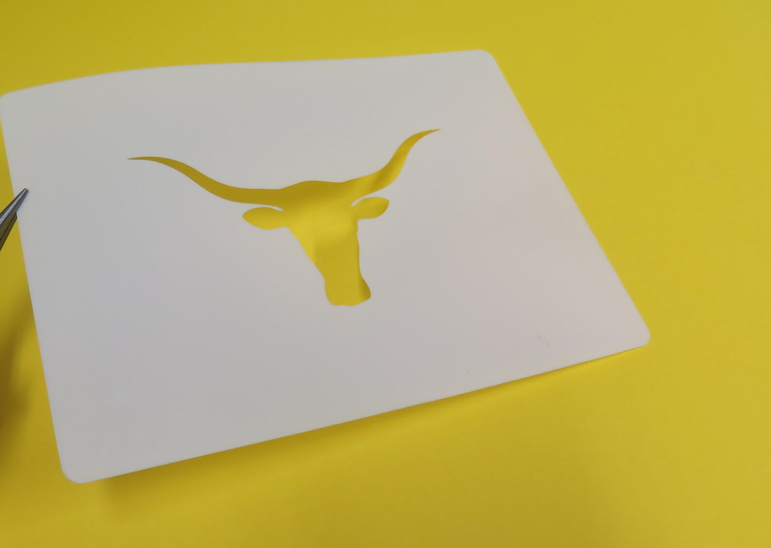 Longhorns stencil | Etsy