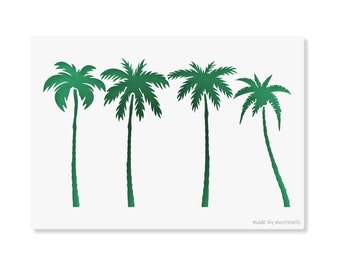 Palm Tree Stencil Reusable