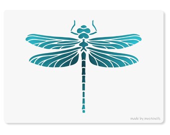 Dragon-fly Stencil A4 Reusable