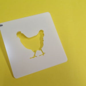 Chicken Stencil 6Pack Reusable image 3