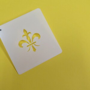 Fleur de Lys Stencil 6Pack Reusable image 9